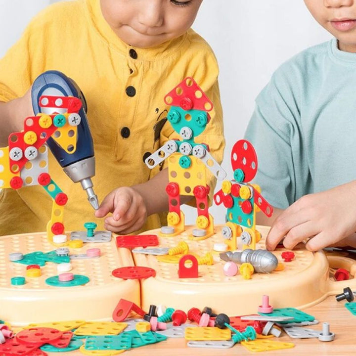 Portable Construction Box for Children - BuildiBox-Nora Luxe