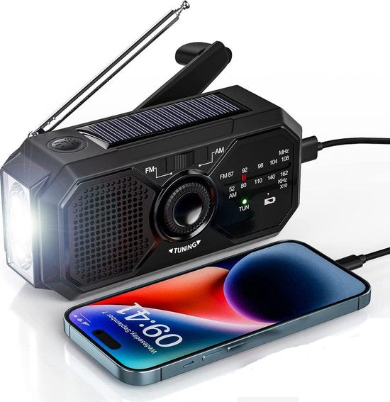 Portable Emergency Radio - SurvivalWave-Nora Luxe