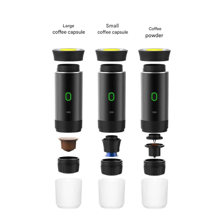 Portable Espresso Machine - EspressoGo-Black-Nora Luxe