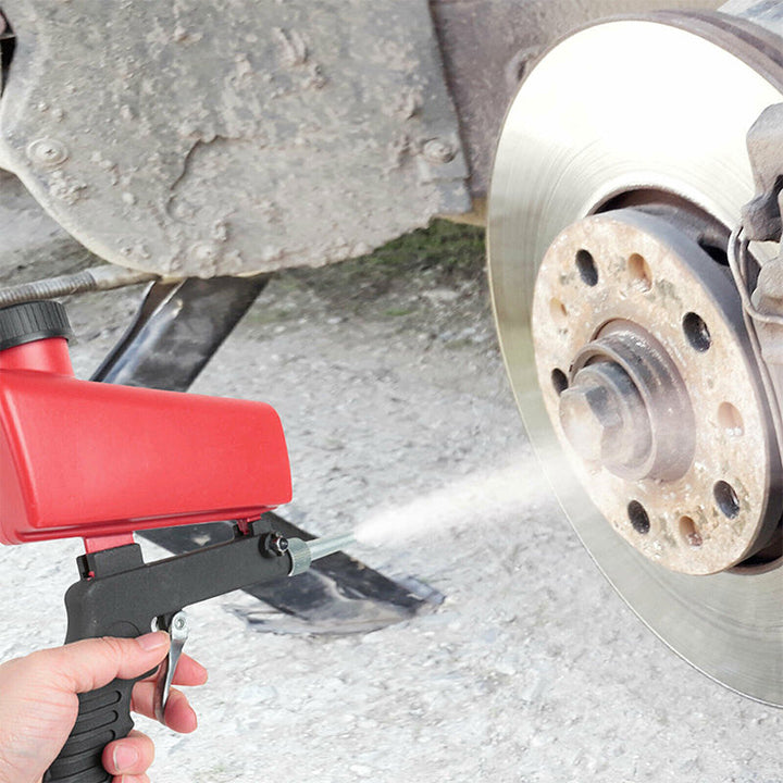 Portable handheld pneumatic sandblasting gun-Aluminium alloy sand blasting gun-Nora Luxe