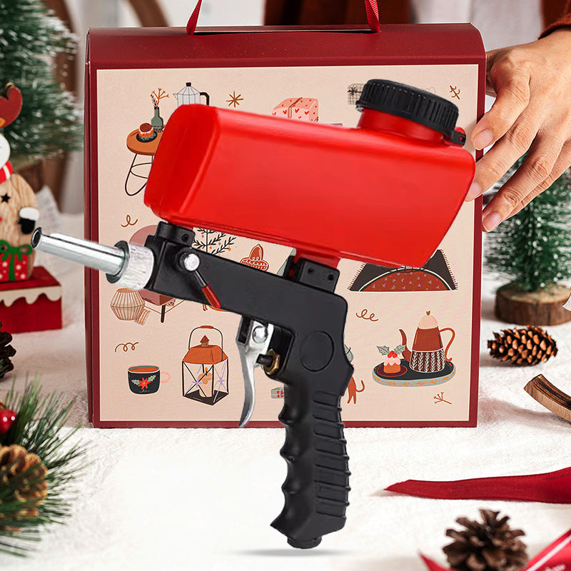 Portable handheld pneumatic sandblasting gun-Aluminium alloy sand blasting gun-Nora Luxe
