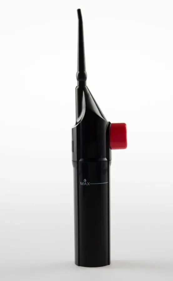 PORTABLE HIGH-PRESSURE WATER FLOSSER – PROFESSIONAL MOUTH IRRIGATOR FOR TEETH CLEANING-Black-Nora Luxe