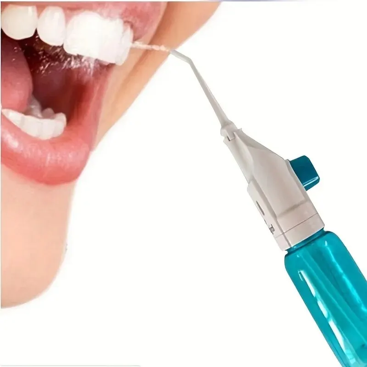 PORTABLE HIGH-PRESSURE WATER FLOSSER – PROFESSIONAL MOUTH IRRIGATOR FOR TEETH CLEANING-Black-Nora Luxe