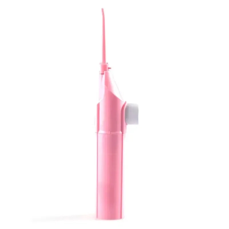 PORTABLE HIGH-PRESSURE WATER FLOSSER – PROFESSIONAL MOUTH IRRIGATOR FOR TEETH CLEANING-Pink-Nora Luxe
