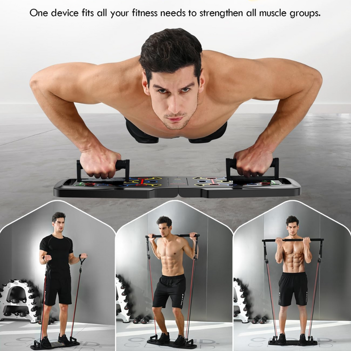 Portable Home Gym Fitness Set-Nora Luxe