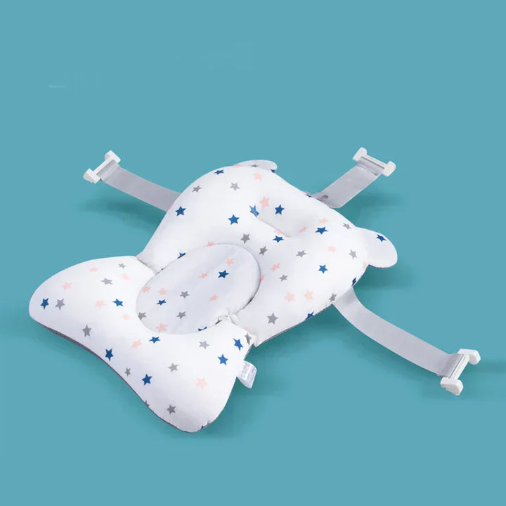 Portable Non-Slip Baby Bath Mat - SplashEase-White-Nora Luxe