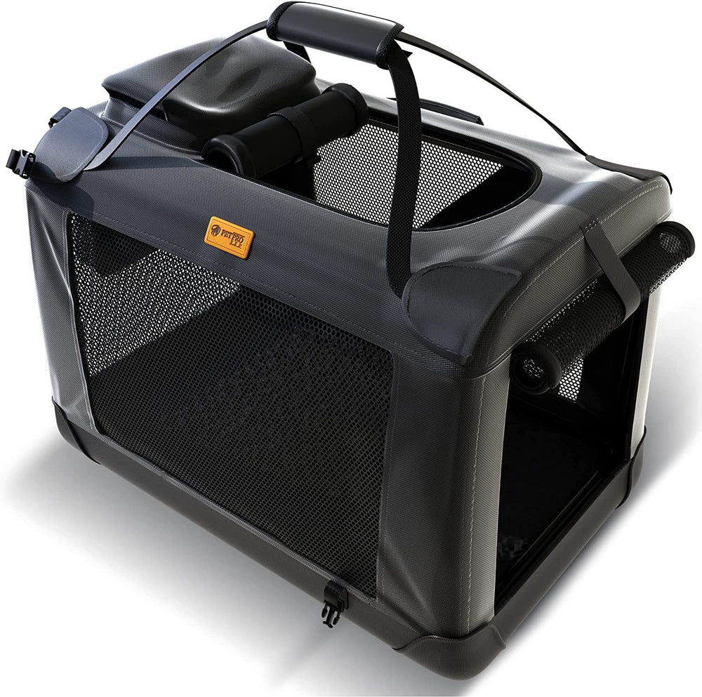 Portable Pet Bed - Nomad Pet Pod-Black-S: 19.49 x 13.58 x 13.78 inches-Nora Luxe