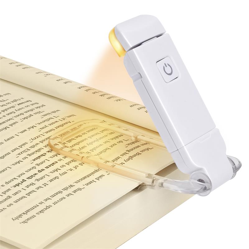 Portable Reading Lamp - LumaRead-White-Nora Luxe