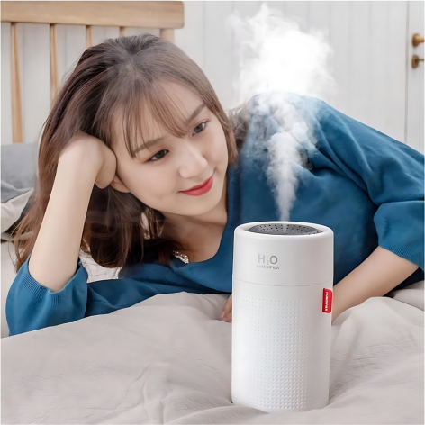 Portable, Rechargeable Humidifier - AirEase-White-Nora Luxe