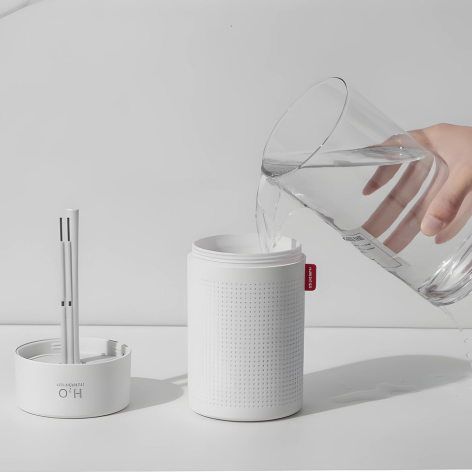 Portable, Rechargeable Humidifier - AirEase-White-Nora Luxe