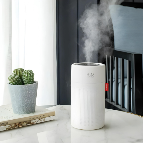 Portable, Rechargeable Humidifier - AirEase-White-Nora Luxe