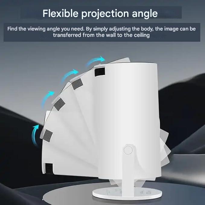 Portable Smart Projector - VisionCast 130X-Nora Luxe