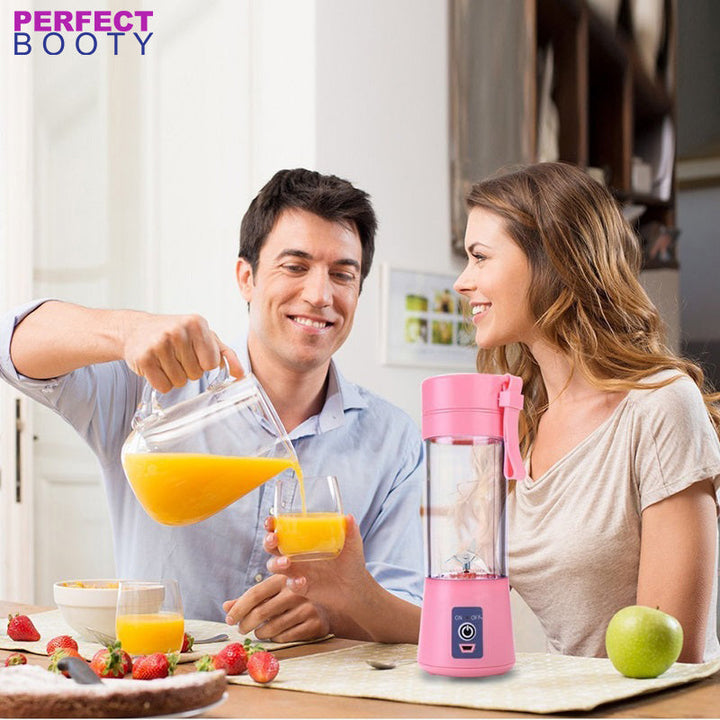 Portable Smoothie Maker with Drink Function - FreshBlend To-Go-Pink-Nora Luxe