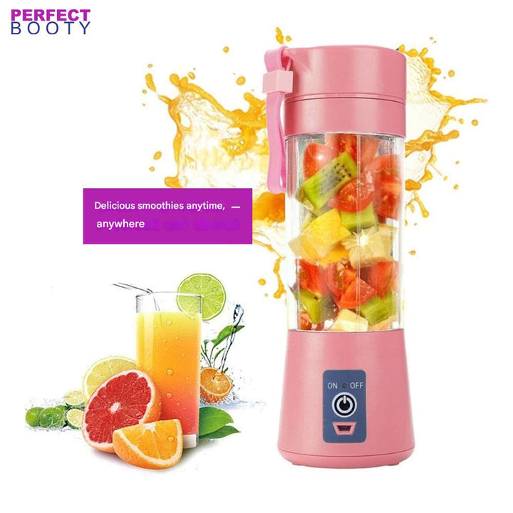 Portable Smoothie Maker with Drink Function - FreshBlend To-Go-Pink-Nora Luxe