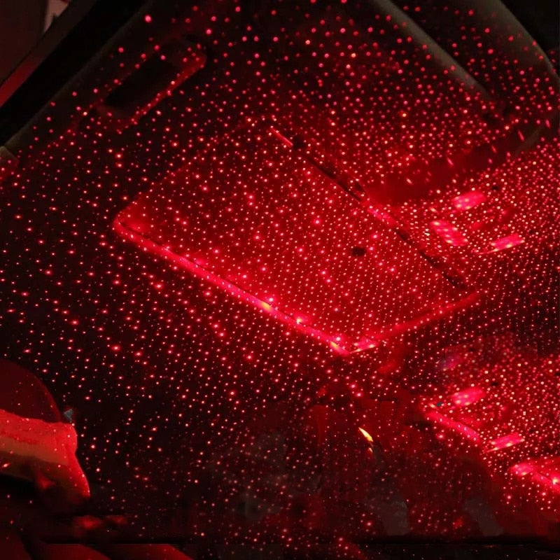 Portable Star Projector - StarGlow-Red-Nora Luxe
