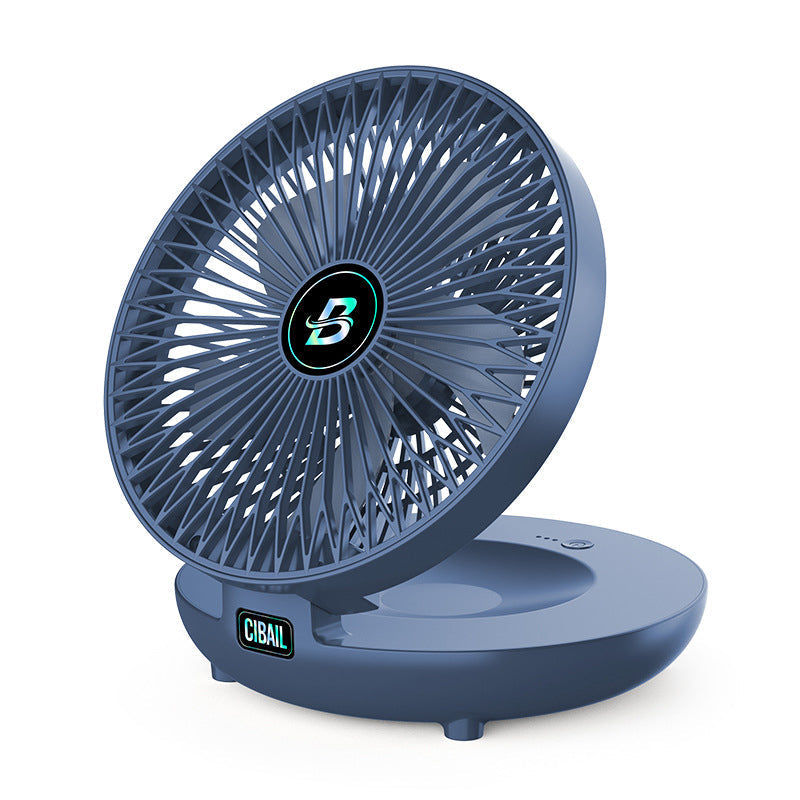 Portable Table Fan - AirFlowPro-Blue-Wireless-Nora Luxe