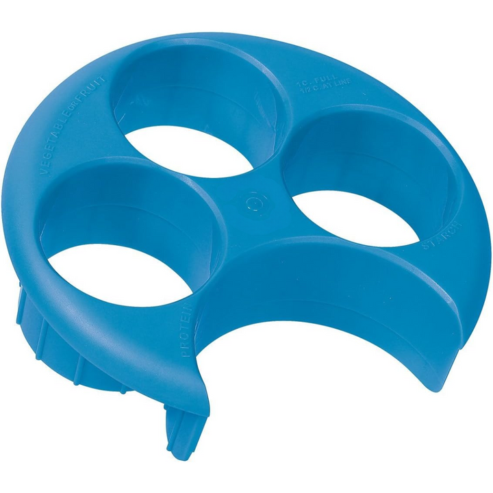 Portion Control Board & Container Set-Blue-Nora Luxe