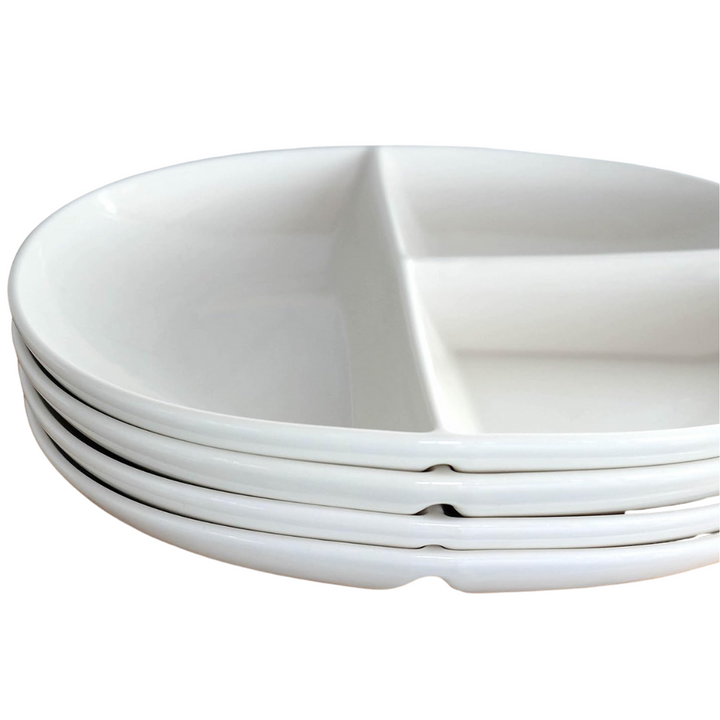 Portion Control Board for Diabetic & Bariatric Diet - Porcelain-4-Nora Luxe