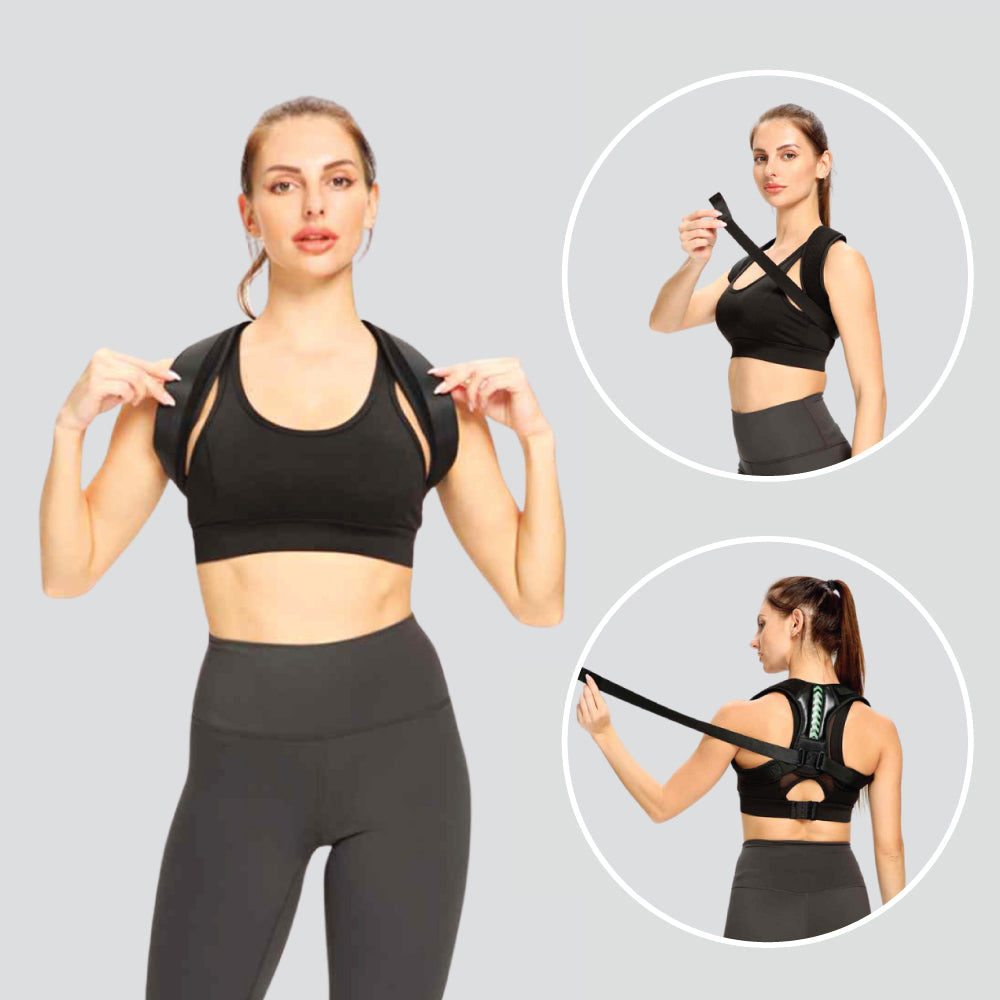 Posture Corrector - StraightAlign-M (Weight 88.18–176.37 lbs)-Nora Luxe