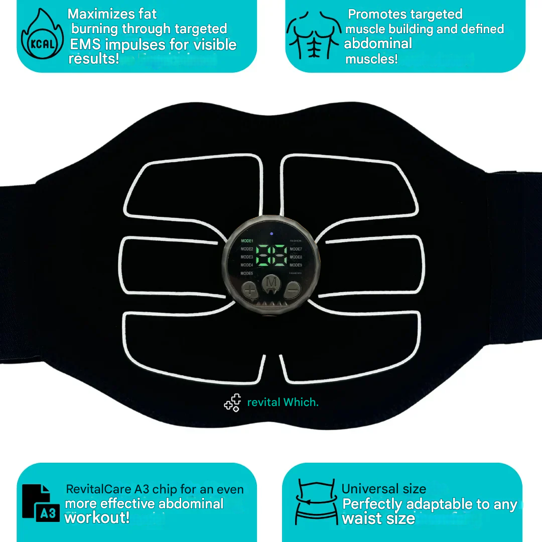 Powerful EMS Ab Trainer - CorePulse-Nora Luxe