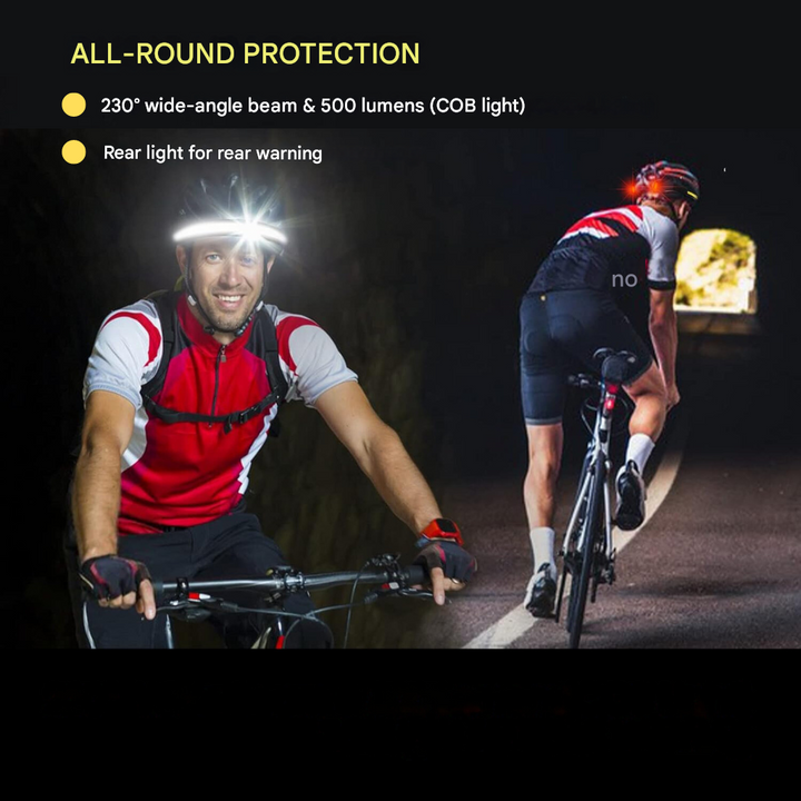 Powerful Headlamp with Wide-Angle LED - BrightBeam-Nora Luxe