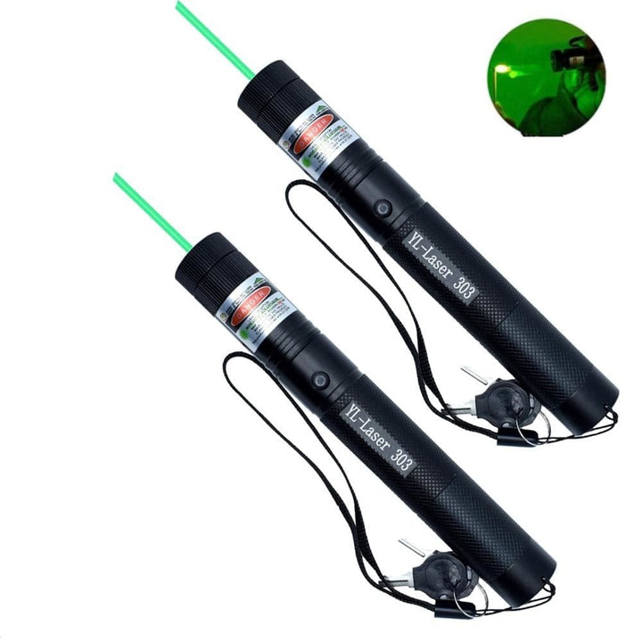 Powerful Laser Pointer - PrecisionBeam-Green-Nora Luxe