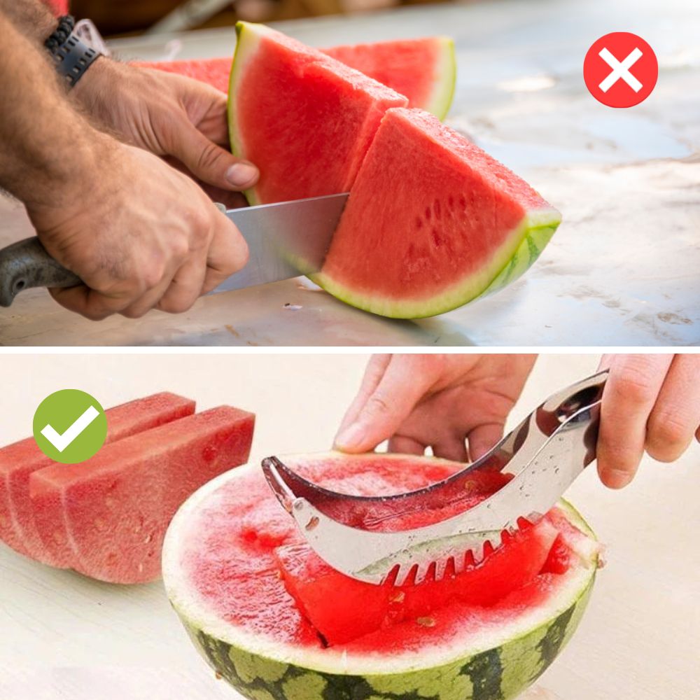 Practical Fruit Slicer - FruitFlow-Silver-Nora Luxe