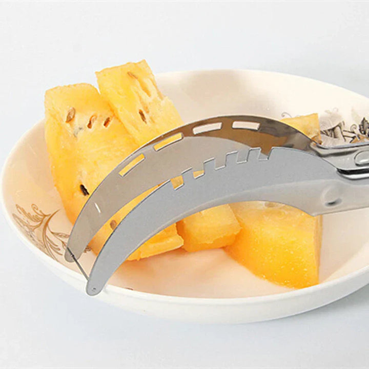Practical Fruit Slicer - FruitFlow-Silver-Nora Luxe