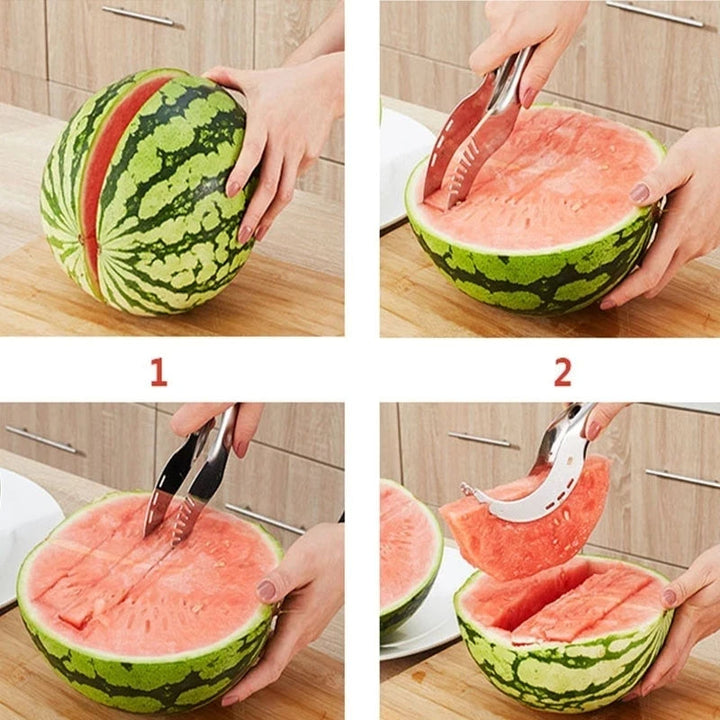 Practical Fruit Slicer - FruitFlow-Silver-Nora Luxe
