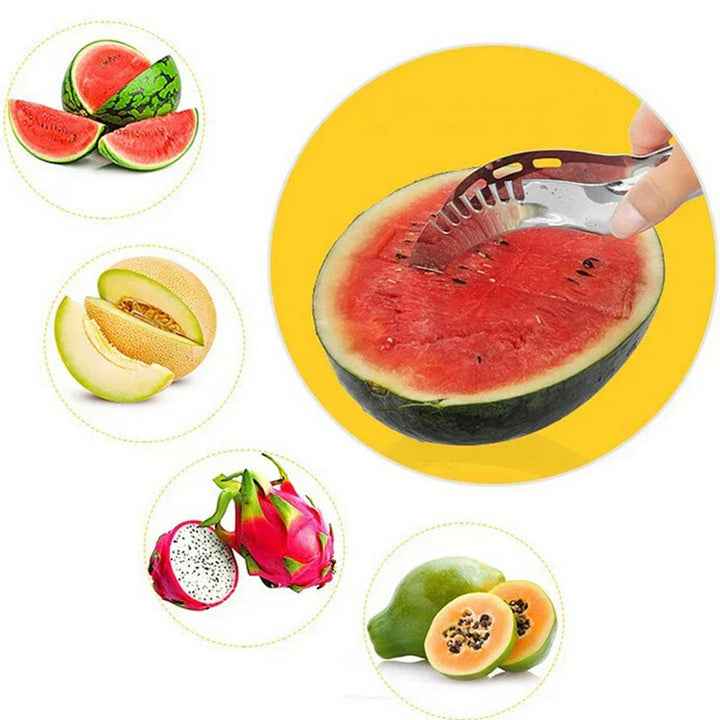 Practical Fruit Slicer - FruitFlow-Silver-Nora Luxe