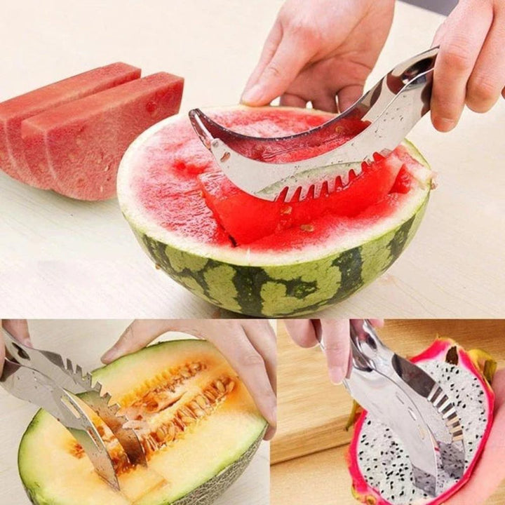 Practical Fruit Slicer - FruitFlow-Silver-Nora Luxe