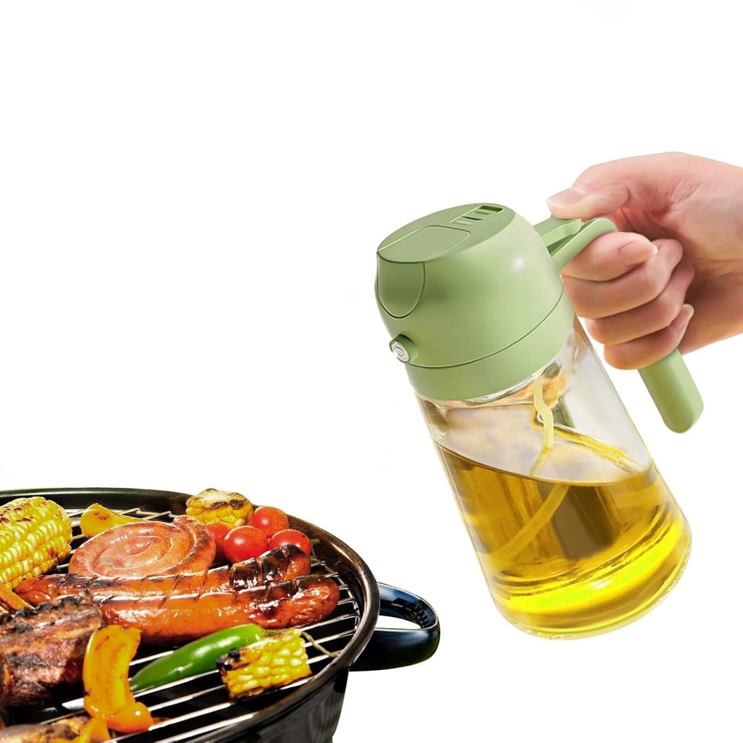 Premium 2-in-1 Olive Oil Spray - DualSpray-Green-Nora Luxe