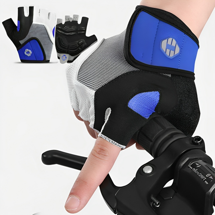 Premium Cycling Gloves - BikeGuard™-Blue-S-Nora Luxe