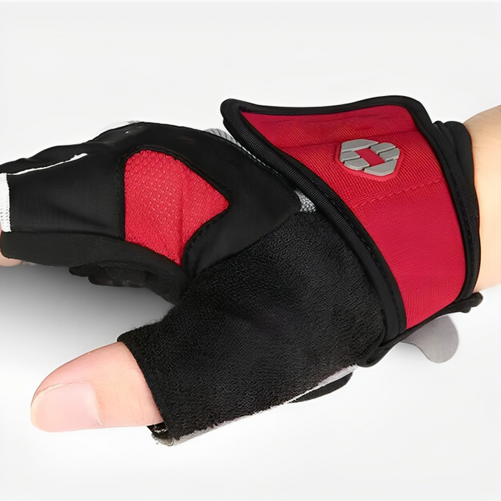 Premium Cycling Gloves - BikeGuard™-Red-S-Nora Luxe
