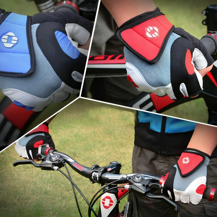 Premium Cycling Gloves - BikeGuard™-Red-S-Nora Luxe