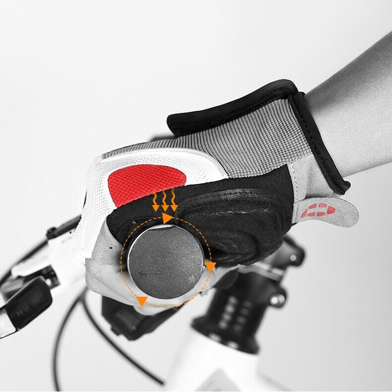 Premium Cycling Gloves - BikeGuard™-Red-S-Nora Luxe