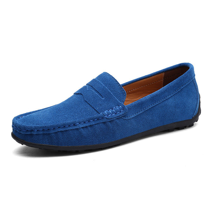 Premium leather shoes for men – Leandro-Blue-5.5-Nora Luxe
