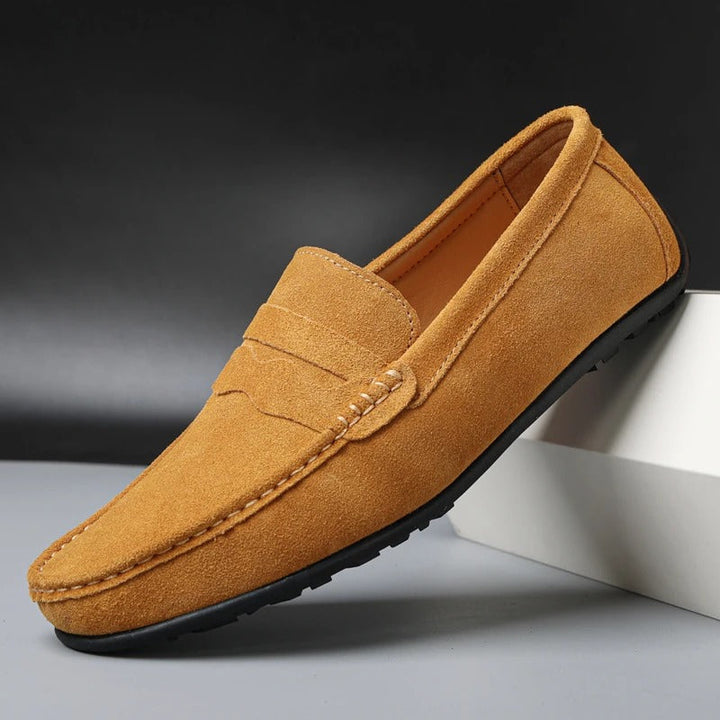 Premium leather shoes for men – Leandro-Green-5.5-Nora Luxe