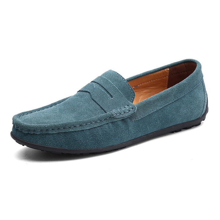 Premium leather shoes for men – Leandro-Green-5.5-Nora Luxe
