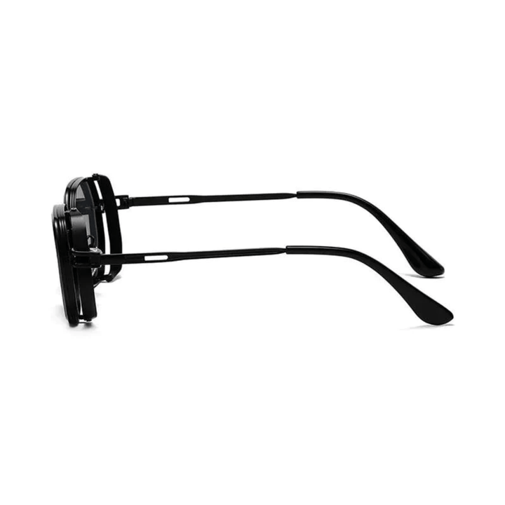 Premium men's sunglasses with an elegant frame – UrbanValence-Black-The Livary
