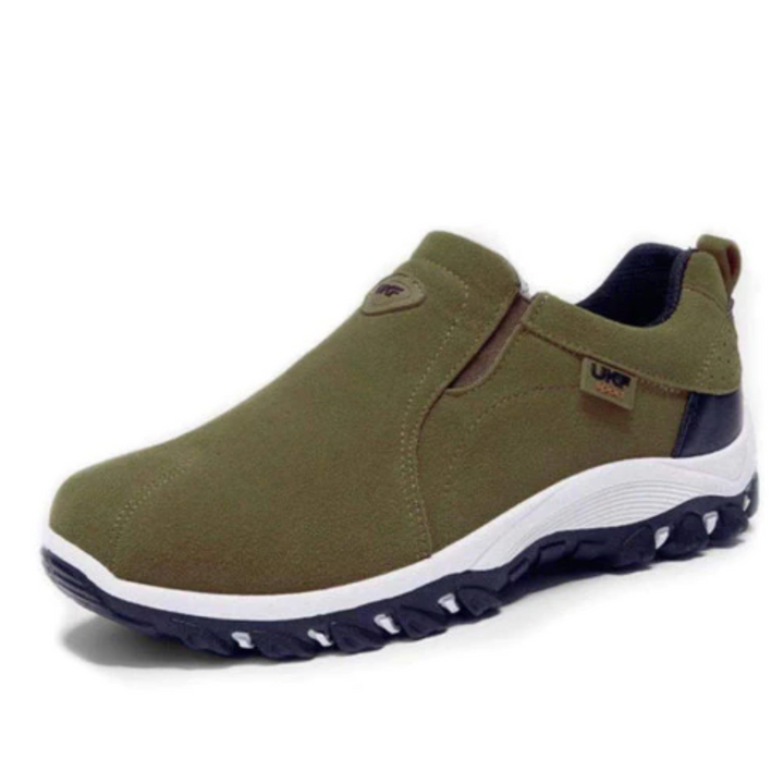 Premium Orthopaedic Hiking Shoes for Men - PathMaster-Black-7-Nora Luxe
