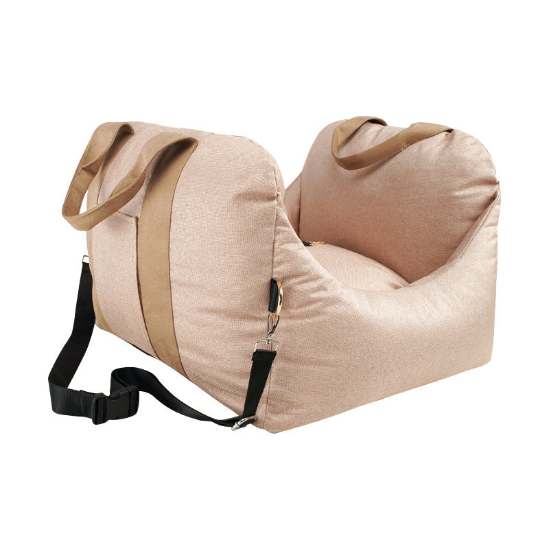 Premium Pet Kennel for Every Season - CuddleHaven™-Beige-Nora Luxe