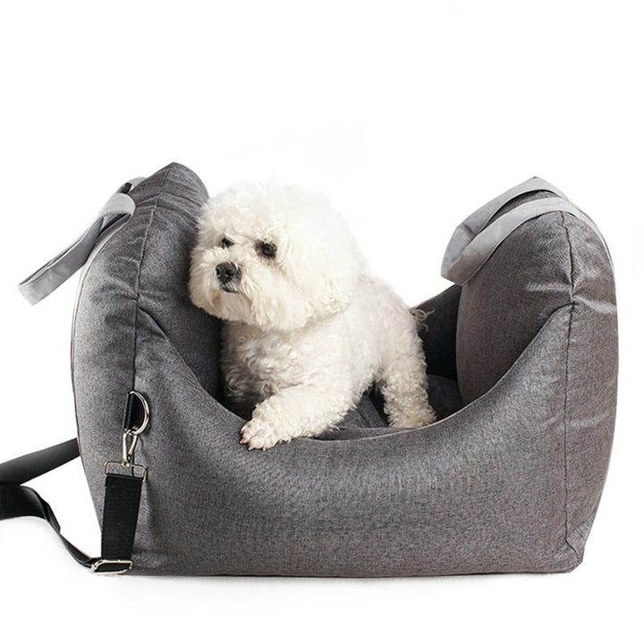 Premium Pet Kennel for Every Season - CuddleHaven™-Gray-Nora Luxe