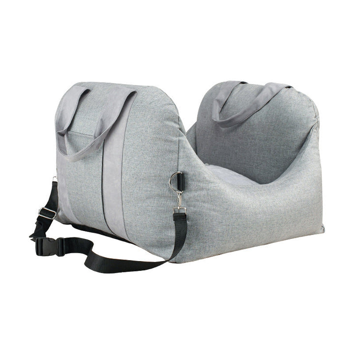 Premium Pet Kennel for Every Season - CuddleHaven™-Light gray-Nora Luxe