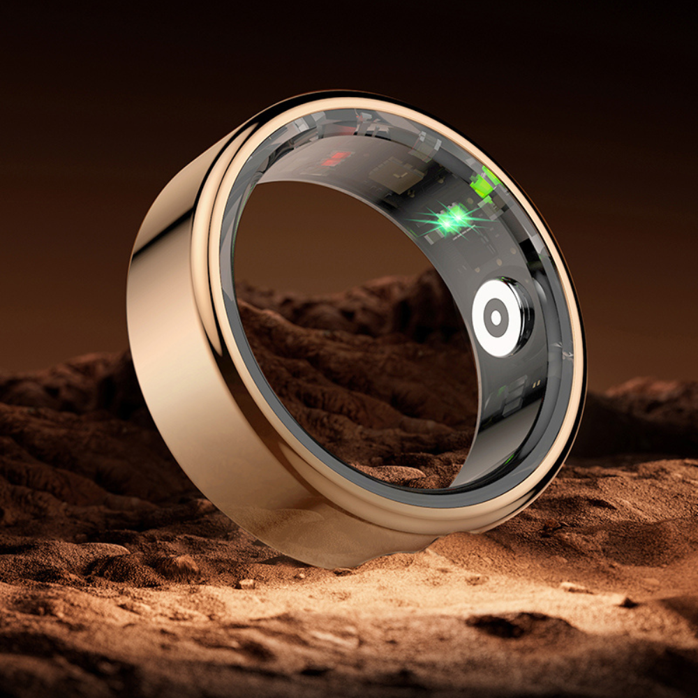 Premium Smart Fitness Ring - HealthRing-Gold-8-Nora Luxe
