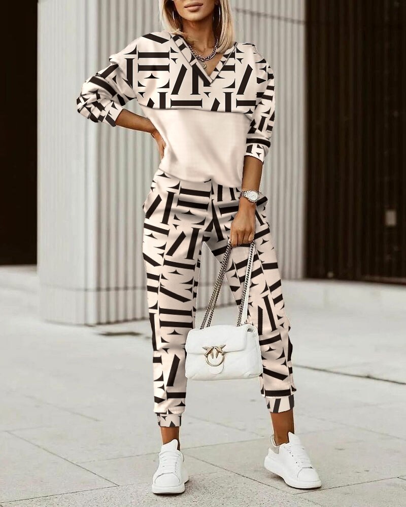 Premium Women's Tracksuit – Elodie-Beige-S-Nora Luxe