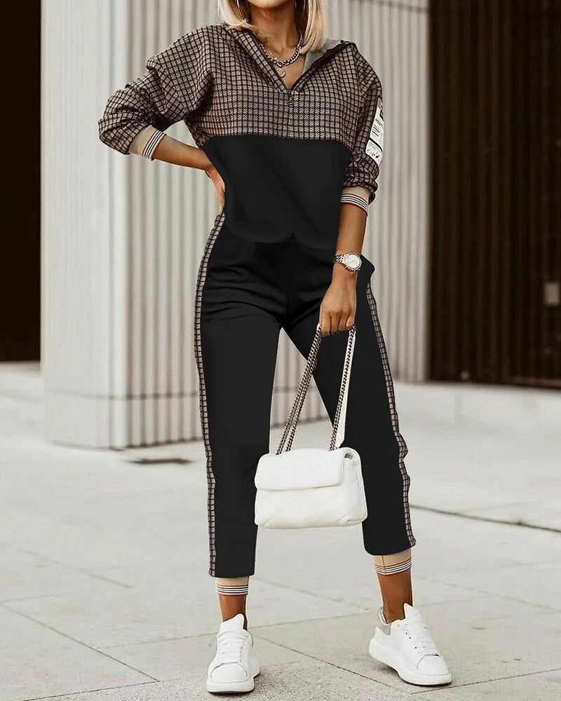 Premium Women's Tracksuit – Elodie-Black-S-Nora Luxe