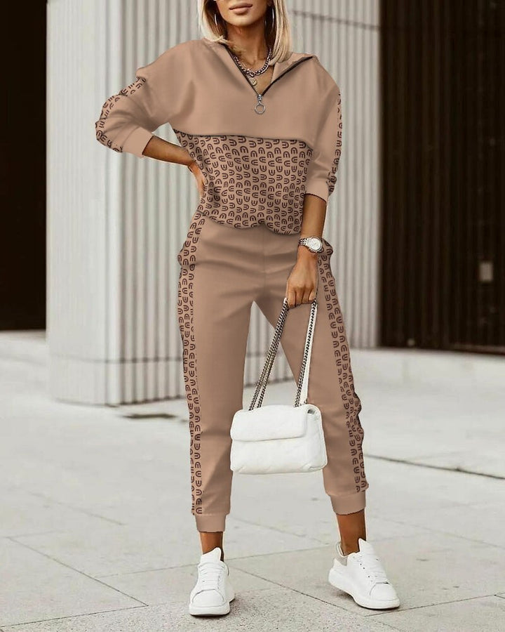 Premium Women's Tracksuit – Elodie-Brown-S-Nora Luxe
