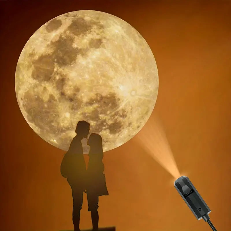 Projector lamp Earth and Moon - CelestiaGlow-Earth-Nora Luxe