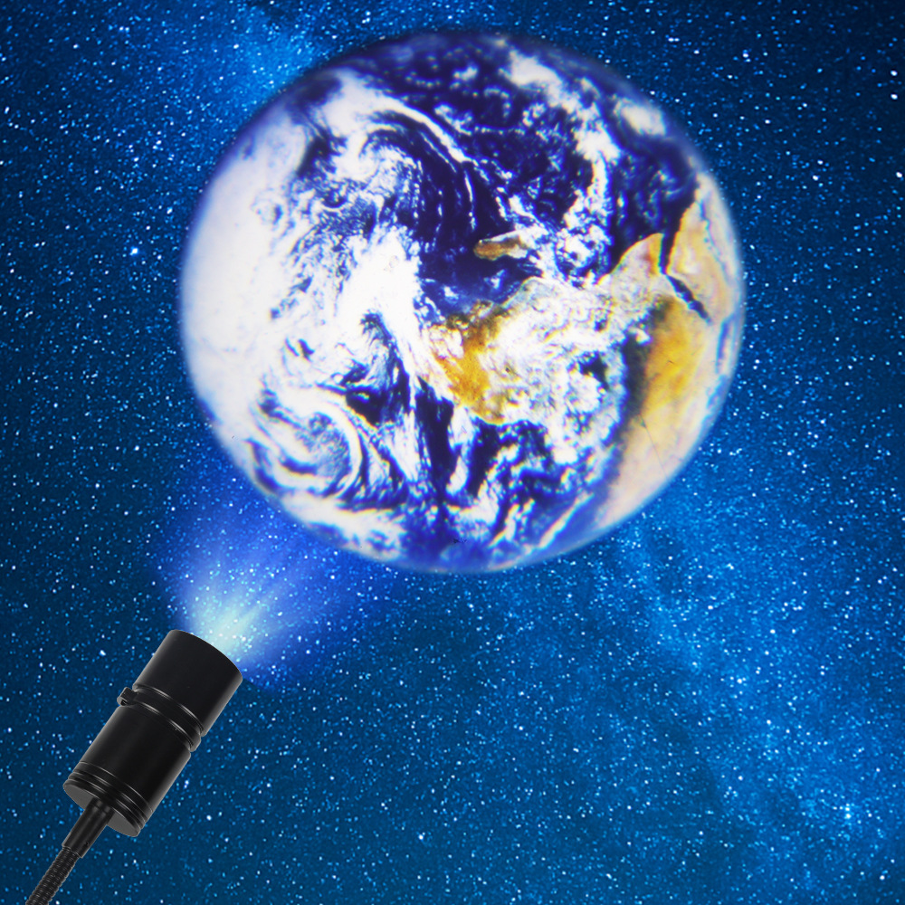 Projector lamp Earth and Moon - CelestiaGlow-Earth-Nora Luxe